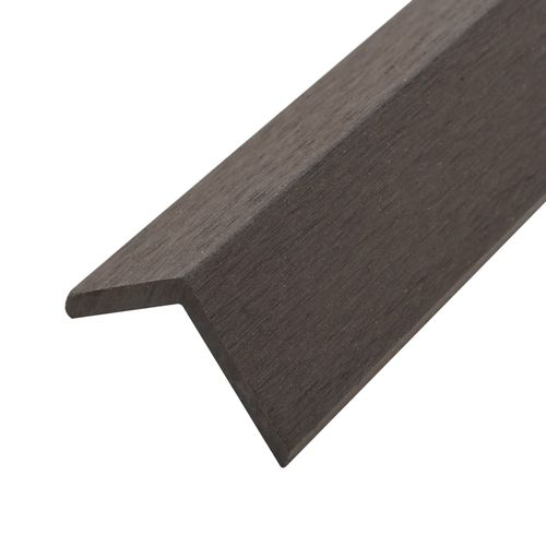 vidaXL 5 pcs Decking Angle Trims WPC 170 cm Light Brown