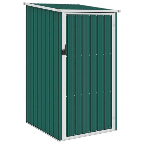 vidaXL Garden Shed Green 87x98x159 cm Galvanised Steel
