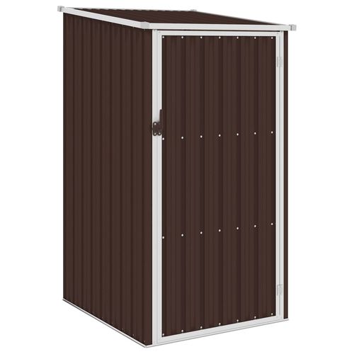 vidaXL Garden Shed Green 87x98x159 cm Galvanised Steel