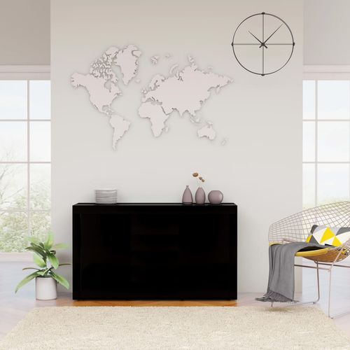 vidaXL Sideboard Smoked Oak 120x36x69 cm Engineered Wood