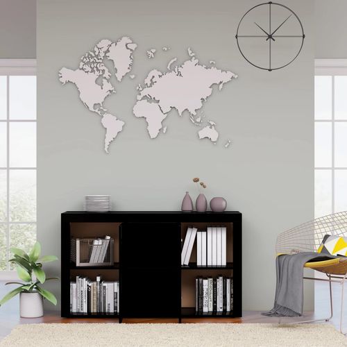 vidaXL Sideboard Smoked Oak 120x36x69 cm Engineered Wood