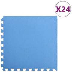 vidaXL Floor Mats 54 pcs 4.86㎡ EVA Foam Black