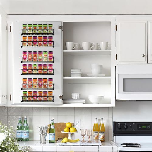 VINSANI HERB AND SPICE RACK BLACK