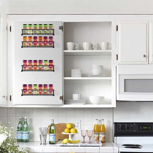 VINSANI HERB AND SPICE RACK BLACK