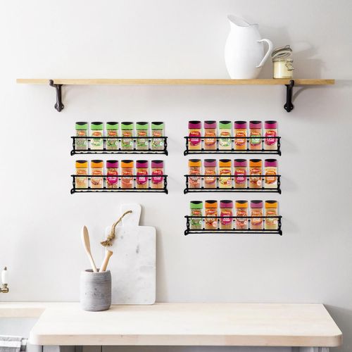 VINSANI HERB AND SPICE RACK BLACK