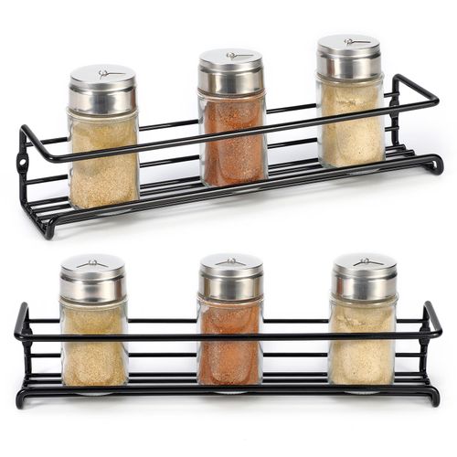 VINSANI HERB AND SPICE RACK BLACK