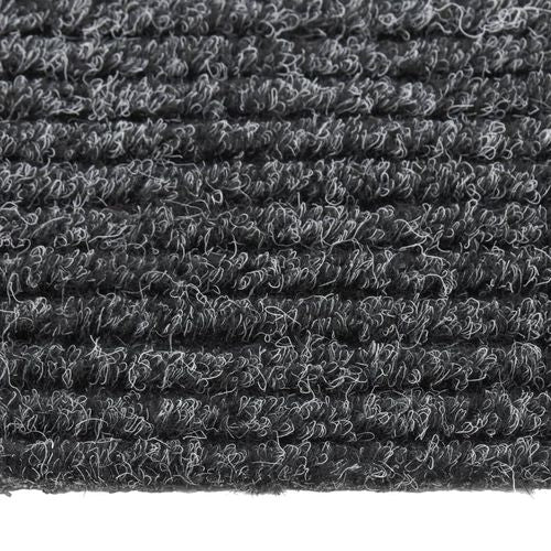 vidaXL Dirt Trapper Carpet Runner 100x100 cm Anthracite