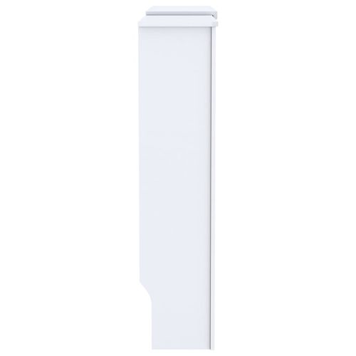 vidaXL MDF Radiator Cover White 205 cm