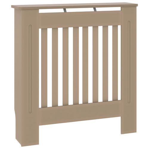 vidaXL MDF Radiator Cover White 205 cm