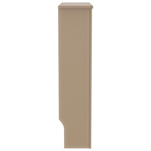 vidaXL MDF Radiator Cover White 205 cm