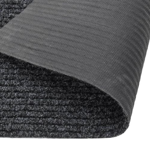 vidaXL Dirt Trapper Carpet Runner 100x100 cm Anthracite
