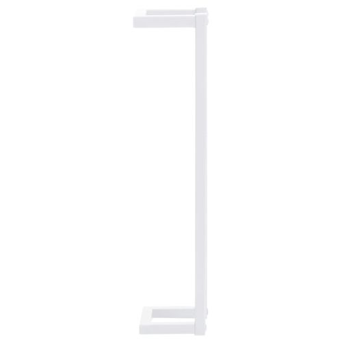 vidaXL Towel Rack White 12.5x12.5x60 cm Steel