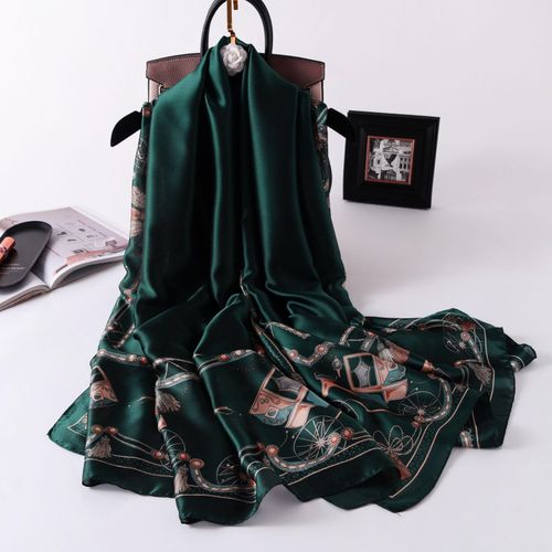 Luxurious Striped Chiffon Shawl - Versatile Beach Wrap & Scarf