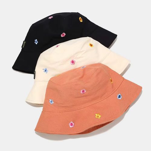 Casual Cotton Bucket Hat - Sun Protection for All Seasons