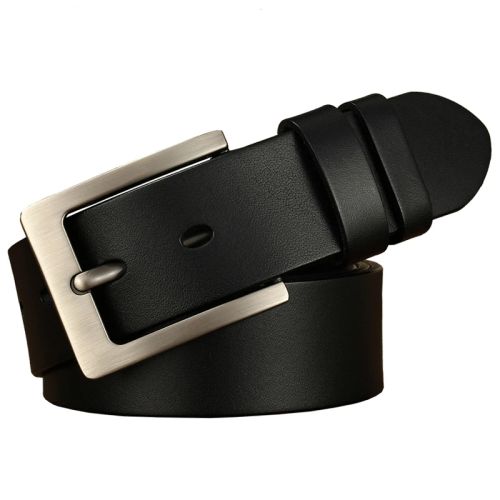 CEXIKA Fashion Cowskin Leather Belt with Stylish Buckle - 150-170cm