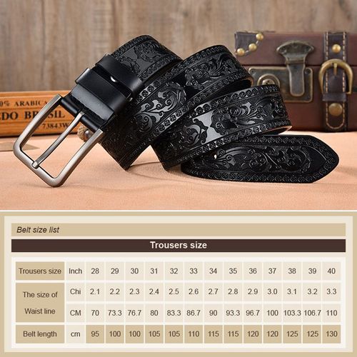 MEDYLA High-Quality Cow Leather Belt - Authentic Style & Comfort