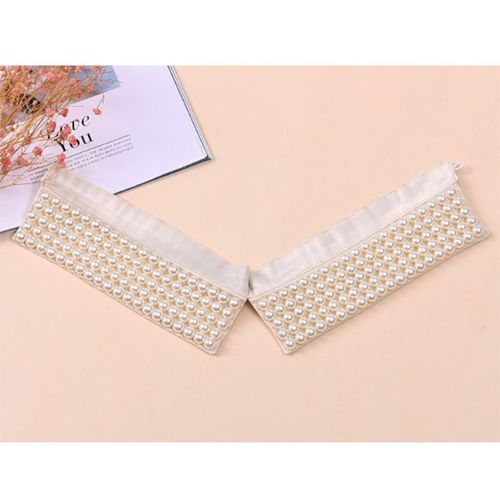 Elegant Beaded Detachable Collar Necklace for Versatile Styling