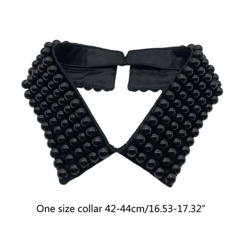 Elegant Beaded Detachable Collar Necklace for Versatile Styling