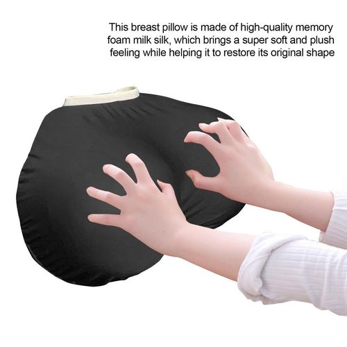 Luxurious Memory Foam Breast Pillow with Designer Case for Comfort