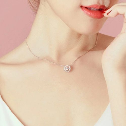 StoneAge Aesthetic Heart Pendant Necklace - Shiny Fashion Jewellery