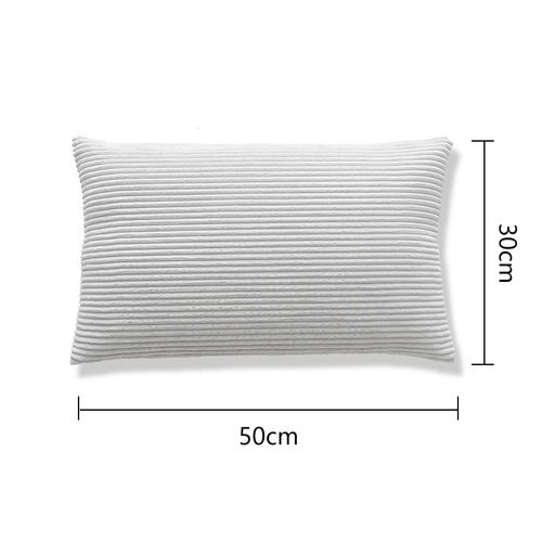 Corduroy Stripes Flannel Pillowcase - Comfortable & Stylish Home Decor