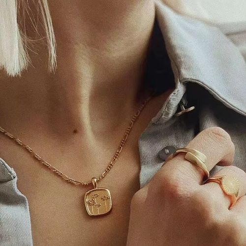 MamacitaSlay Elegant Bohemia Necklace with 18k Gold Plating