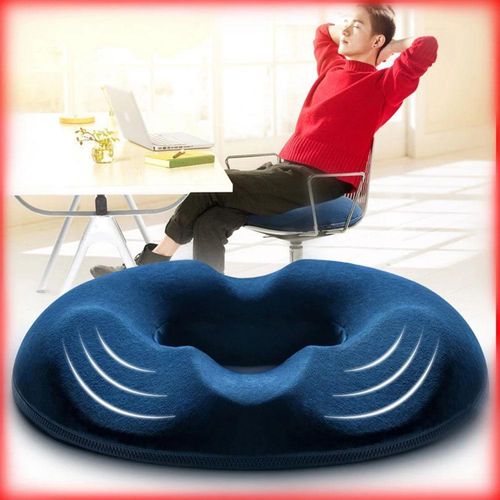 Comfort Memory Foam Seat Cushion for Tailbone Relief & Posture Support