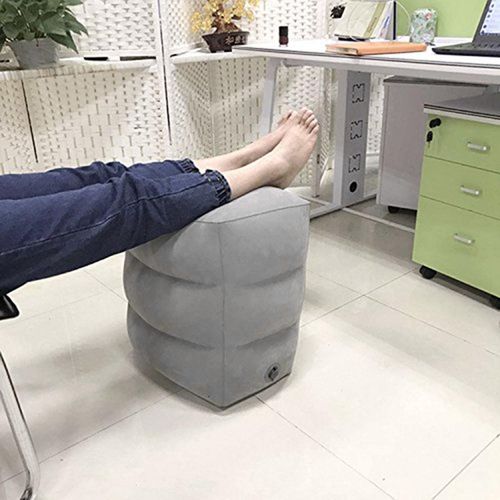 Inflatable Footrest Travel Air Cushion - Comfort On The Go