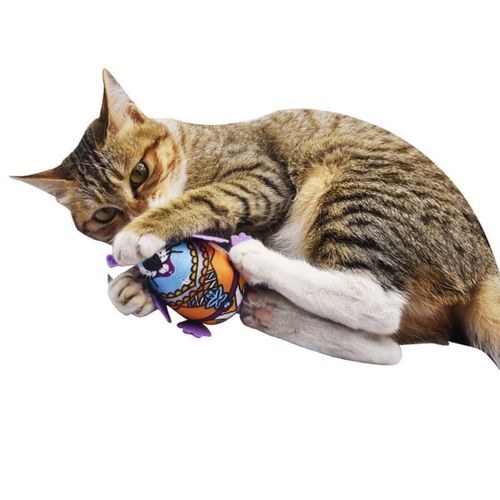 Cute Cat Toy with Safe Catnip & Squeak - Adorable Mouse Design - 1pcs Random colors / 16 x7.5 x4cm
