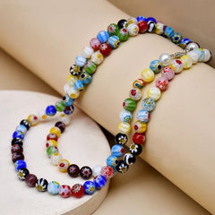 Yumfeel Trendy Beaded Necklace with Mood Tracker Feature - N2450