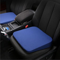 Comfortable Car Heightening Seat Cushion - Enhances Driving Vision - Black / 40x39cm