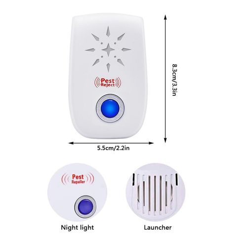 Sonic Pest Control Repeller - Eco-Friendly Ultrasonic Insect Defender