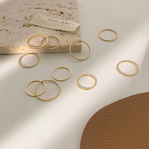 Elegant Tail Rings Set - Trendy Knuckle Rings for Any Occasion