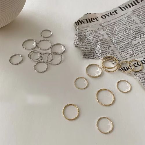 Elegant Tail Rings Set - Trendy Knuckle Rings for Any Occasion