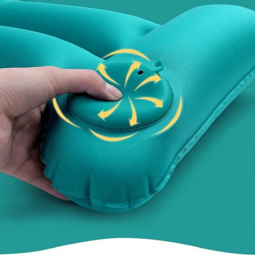 Inflatable Lumbar Pillow - Portable Comfort for Travel & Office