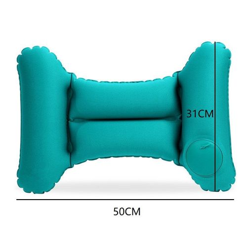 Inflatable Lumbar Pillow - Portable Comfort for Travel & Office