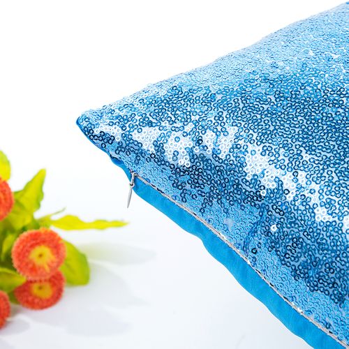 BIT.FLY Eco-Friendly Glitter Sequin Pillowcase 40x40cm for Home Decor