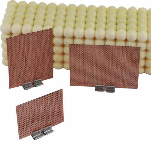 Wooden Candle Wicks with Metal Bases - Pre-Waxed 2-10cm for DIY Candles