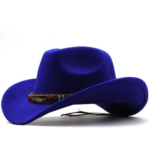 JIANGXIHUITIAN Wide Brim Fedora Hat for All Seasons Stylish Comfort