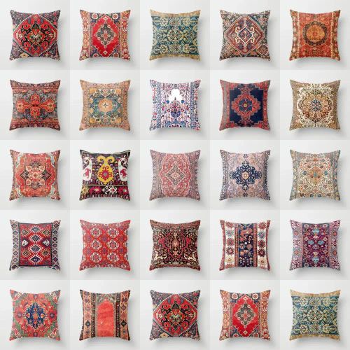 Geometric Plush Cushion Cover - Decorative Pillowcase for Home & Car