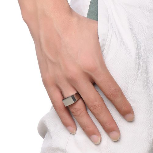 VQYSKO Classic Stainless Steel Wedding Rings - Durable & Stylish Bands