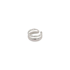 QMCOCO Geometric Design Trendy Rings for Special Occasions - R1017