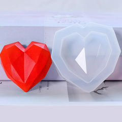 ZINBOOM Heart-Shaped Silicone Mould for DIY Candle & Soap Making