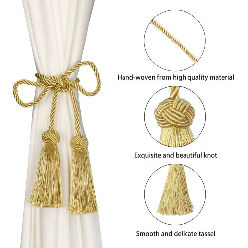 Tassel Curtain Tieback - Elegant Home Decor Accessory for Stylish Interiors