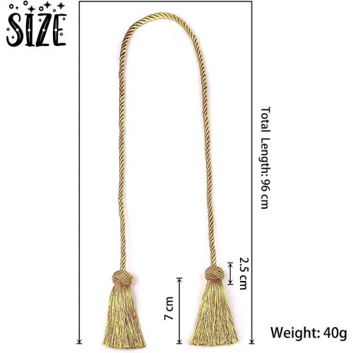 Tassel Curtain Tieback - Elegant Home Decor Accessory for Stylish Interiors