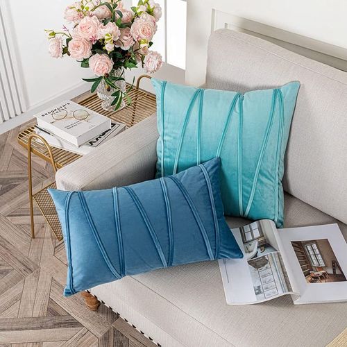 Inyahome Velvet Throw Pillow Cover - Luxurious Protection & Decoration