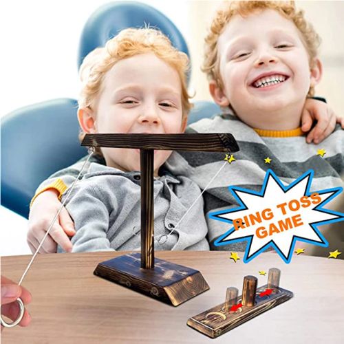 MIANQI TOY Ring Toss Game - Fun Drinking Game & Kids Board Game