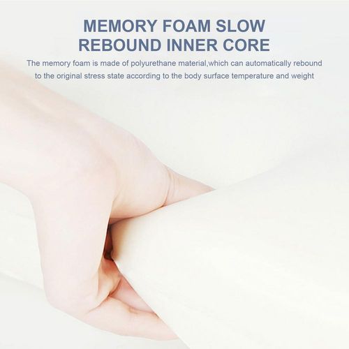 Comfortable Memory Foam Armrest Pad for Home & Office Relief - Blue