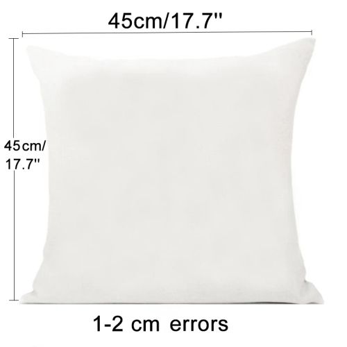 MENISCOUNTER Rainbow Alphabet Decorative Cushion Cover 45x45cm Home Decor