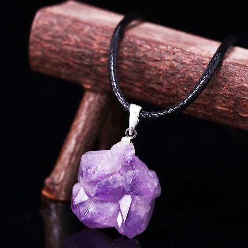 Classic Rope Chain Crystal Pendant Necklace for Parties